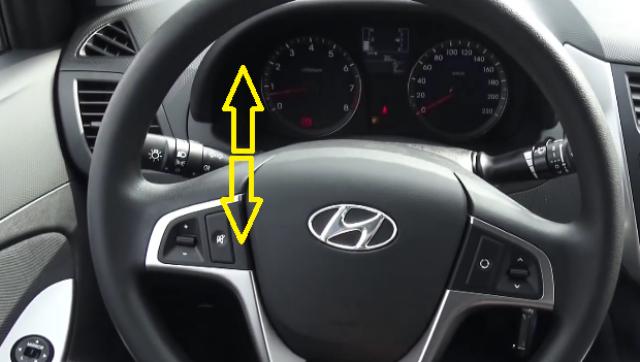 переключатель наружного освещения и указателей поворота Hyundai Solaris