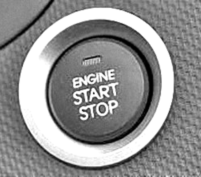 кнопка пуска и остановки двигателя HyundaiSolaris