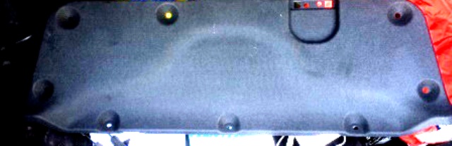 обшивка багажника Kia Rio 3